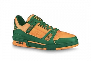 LV Trainer 鞋款三款新配色公布,复古时尚