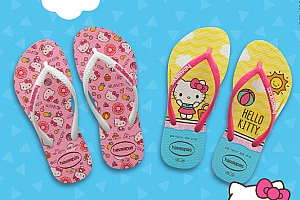 Havaianas x Hello Kitty 全新联名拖鞋系列上架