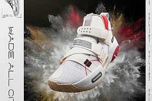 韦德全城 9 V2 鞋款全新“炽焰”配色抢先预览