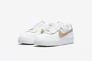 解构风十足!Air Force 1 Shadow 白金配色官图曝光!