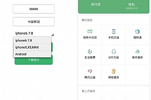 微信零钱截图一键生成工具 钱包余额生成器